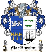 Thumbnail MacSheehy Family Crest / Irish Coat of Arms Image Download