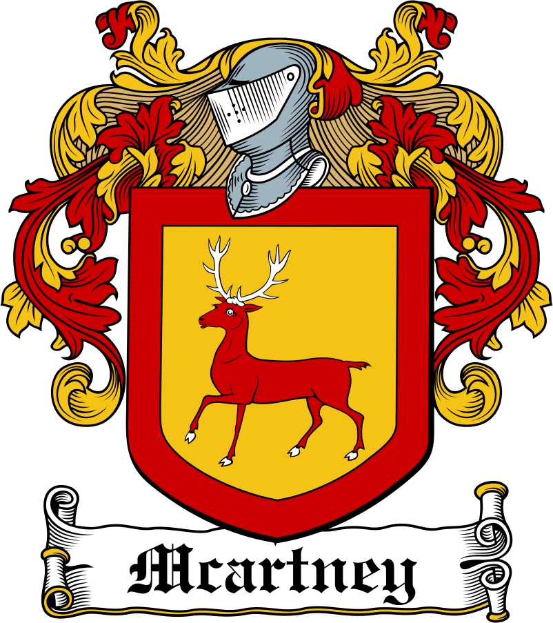 Thumbnail Macartney Family Crest / Irish Coat of Arms Image Download