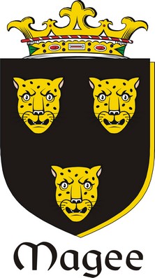 Thumbnail Magee Family Crest / Irish Coat of Arms Image Download