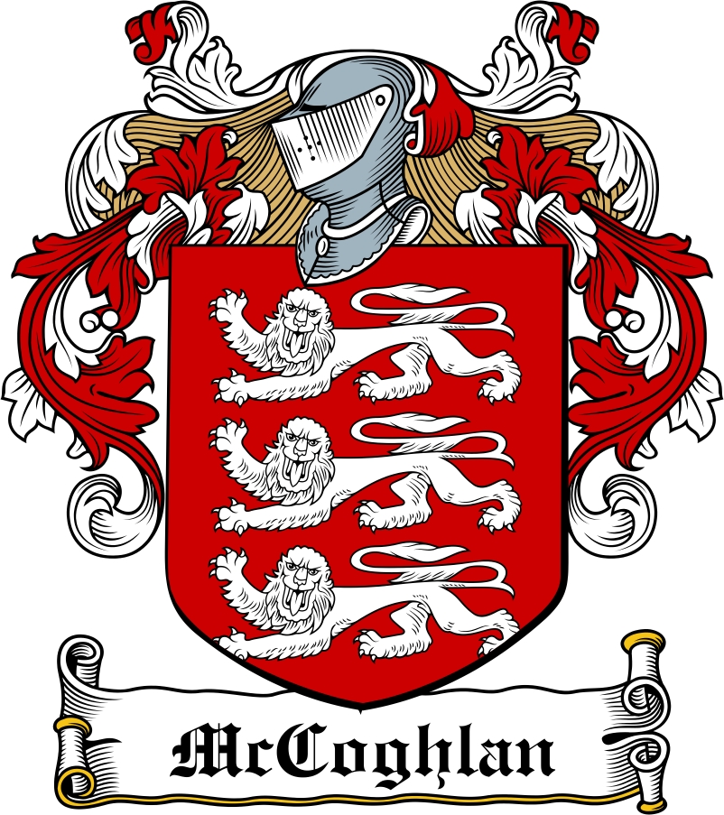 Thumbnail McCoghlan Family Crest / Irish Coat of Arms Image Download Thumbnail McCoghlan Family Crest / Irish Coat of Arms Image Download