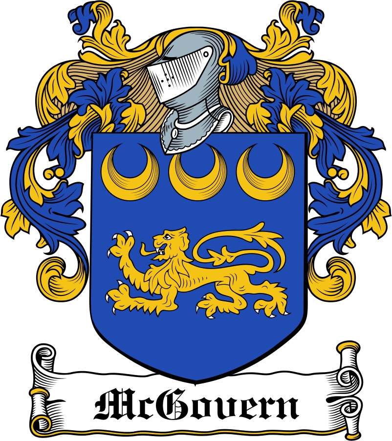 Thumbnail McGovern Family Crest / Irish Coat of Arms Image Download Thumbnail McGovern Family Crest / Irish Coat of Arms Image Download