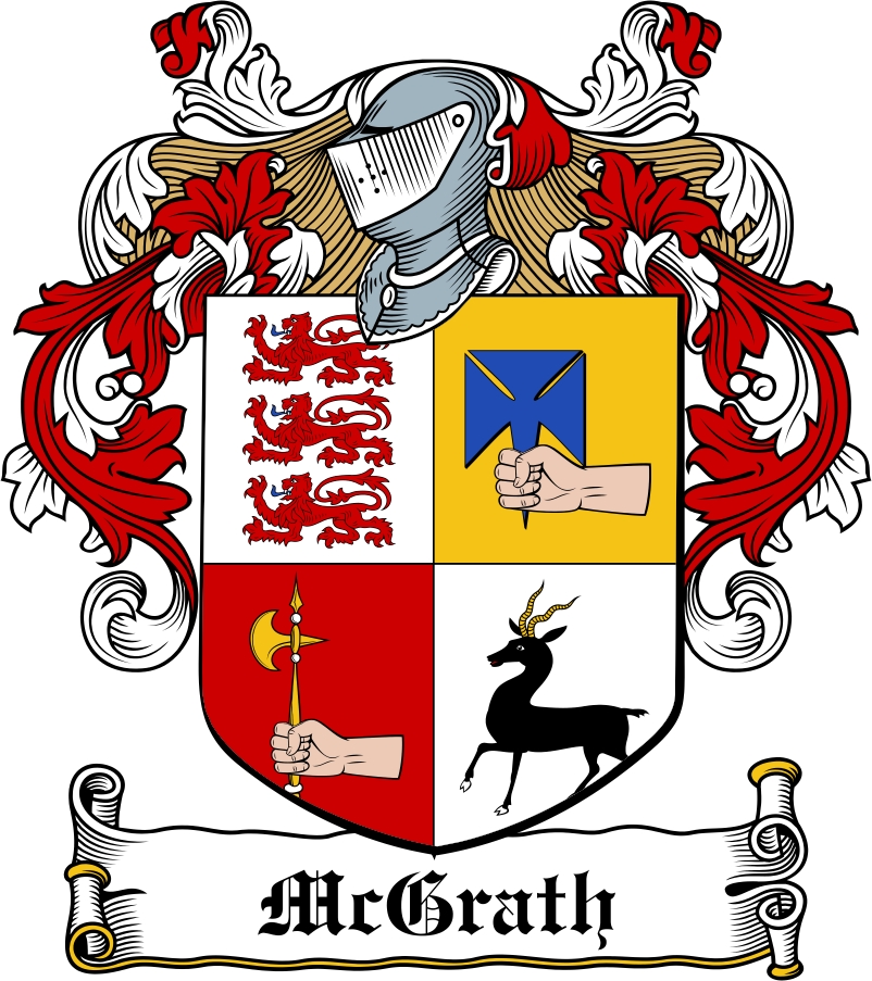 Thumbnail McGrath Family Crest / Irish Coat of Arms Image Download Thumbnail McGrath Family Crest / Irish Coat of Arms Image Download