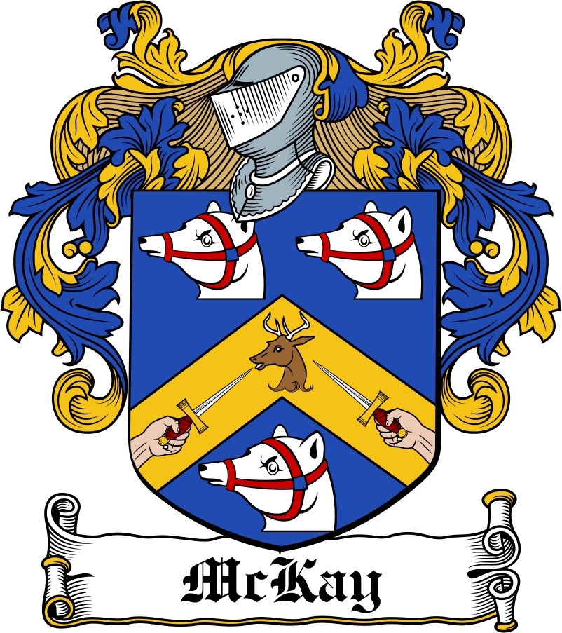Thumbnail McKay Family Crest / Irish Coat of Arms Image Download