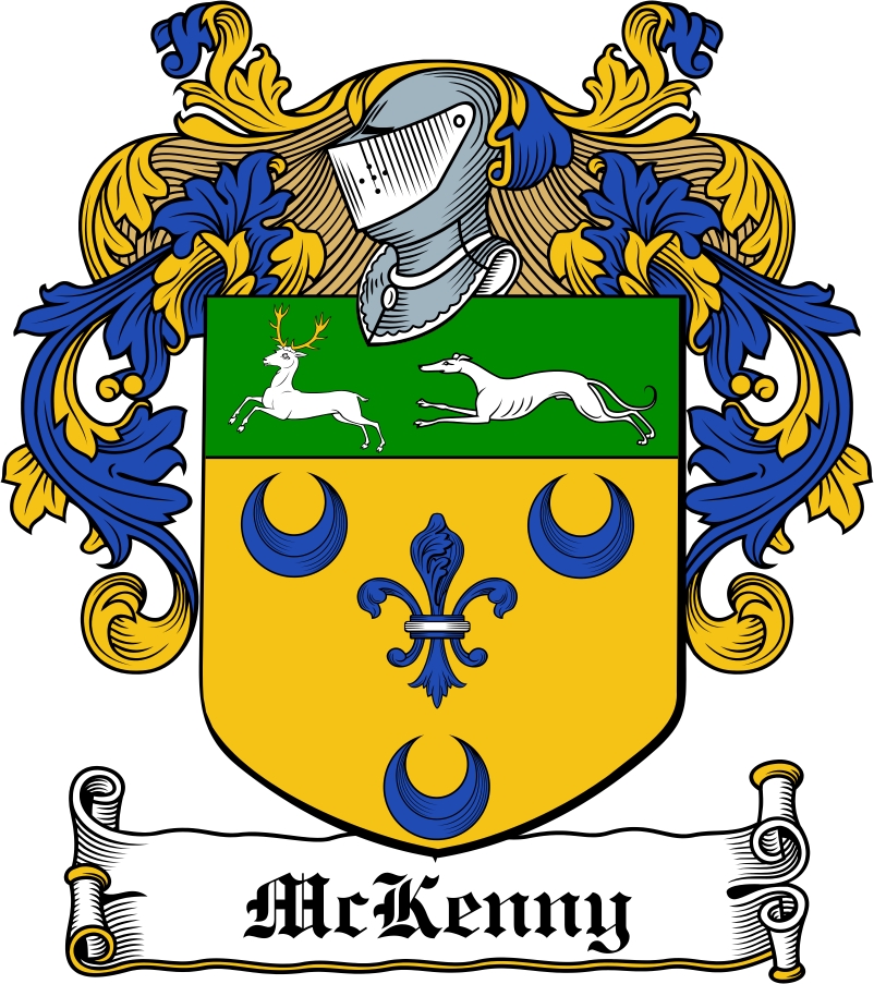 Thumbnail McKenny Family Crest / Irish Coat of Arms Image Download Thumbnail McKenny Family Crest / Irish Coat of Arms Image Download