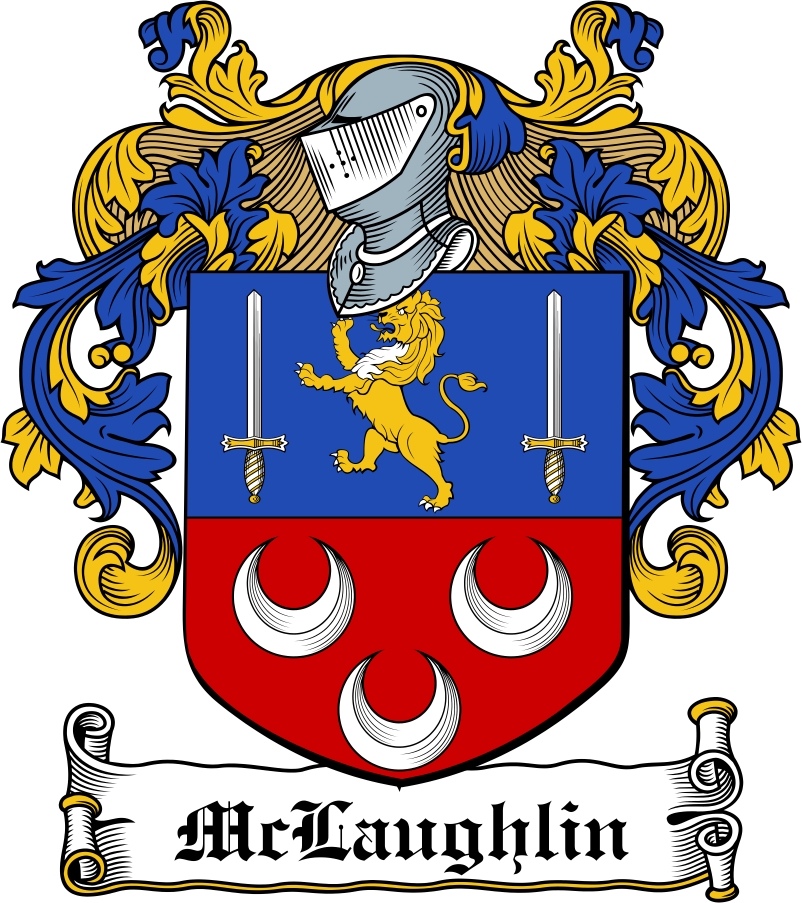 Thumbnail McLaughlin Family Crest / Irish Coat of Arms Image Download Thumbnail McLaughlin Family Crest / Irish Coat of Arms Image Download