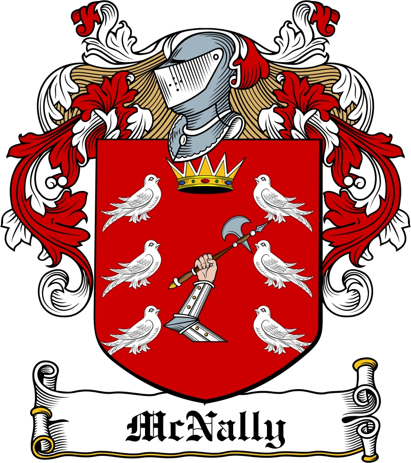 Thumbnail McNally Family Crest / Irish Coat of Arms Image Download Thumbnail McNally Family Crest / Irish Coat of Arms Image Download