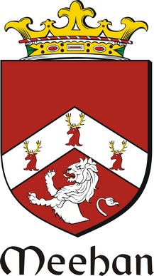 Thumbnail Meehan Family Crest / Irish Coat of Arms Image Download