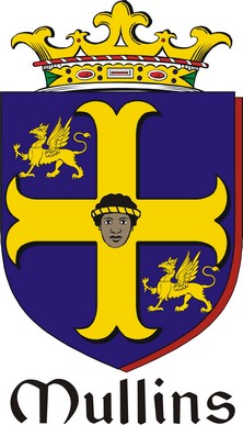 Thumbnail Mullins Family Crest / Irish Coat of Arms Image Download