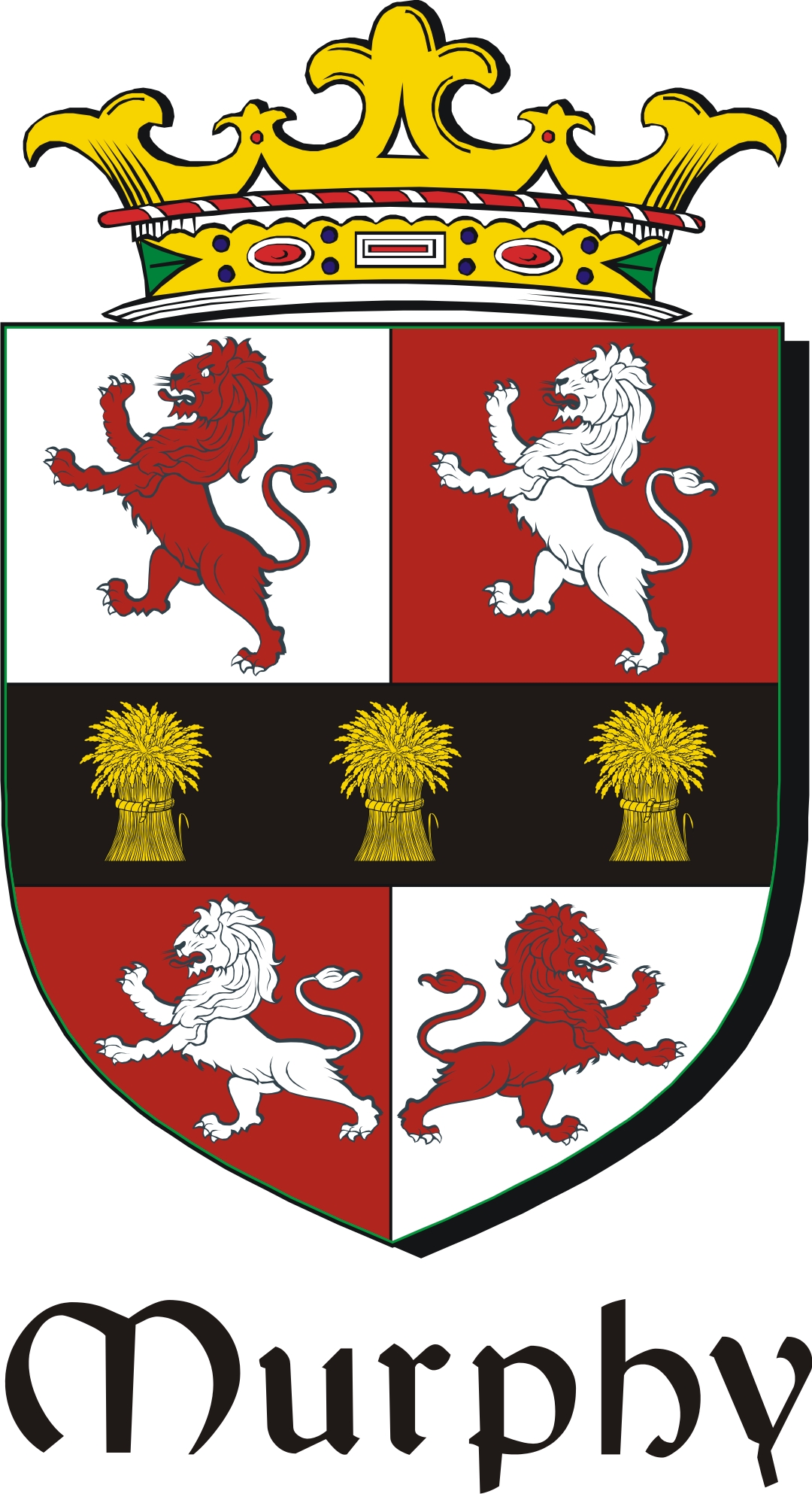 Thumbnail Murphy-2 Family Crest / Irish Coat of Arms Image Download