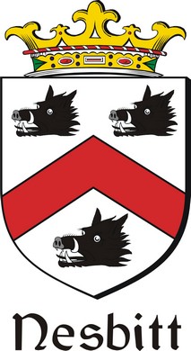 Thumbnail Nesbitt Family Crest / Irish Coat of Arms Image Download Thumbnail Nesbitt Family Crest / Irish Coat of Arms Image Download