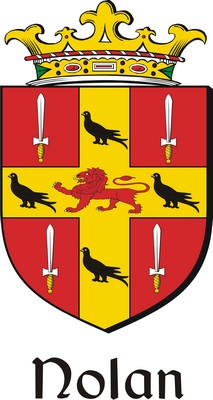 Thumbnail Nolan Family Crest / Irish Coat of Arms Image Download