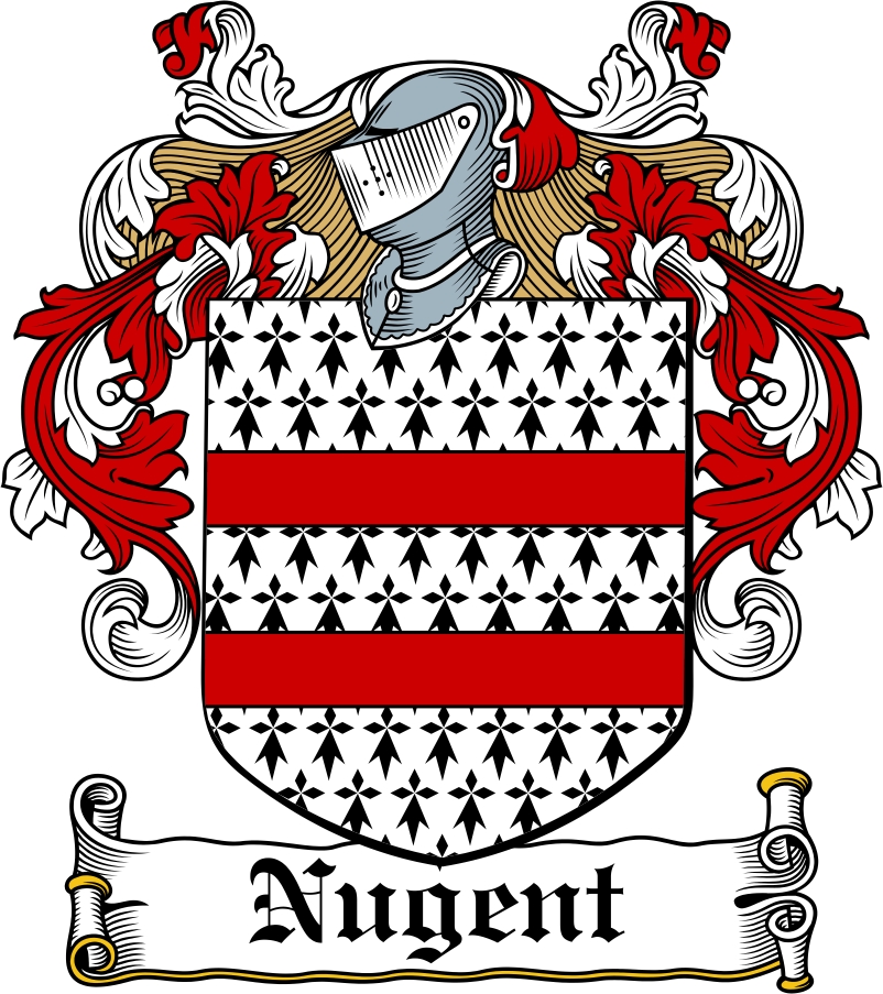 Thumbnail Nugent Family Crest / Irish Coat of Arms Image Download