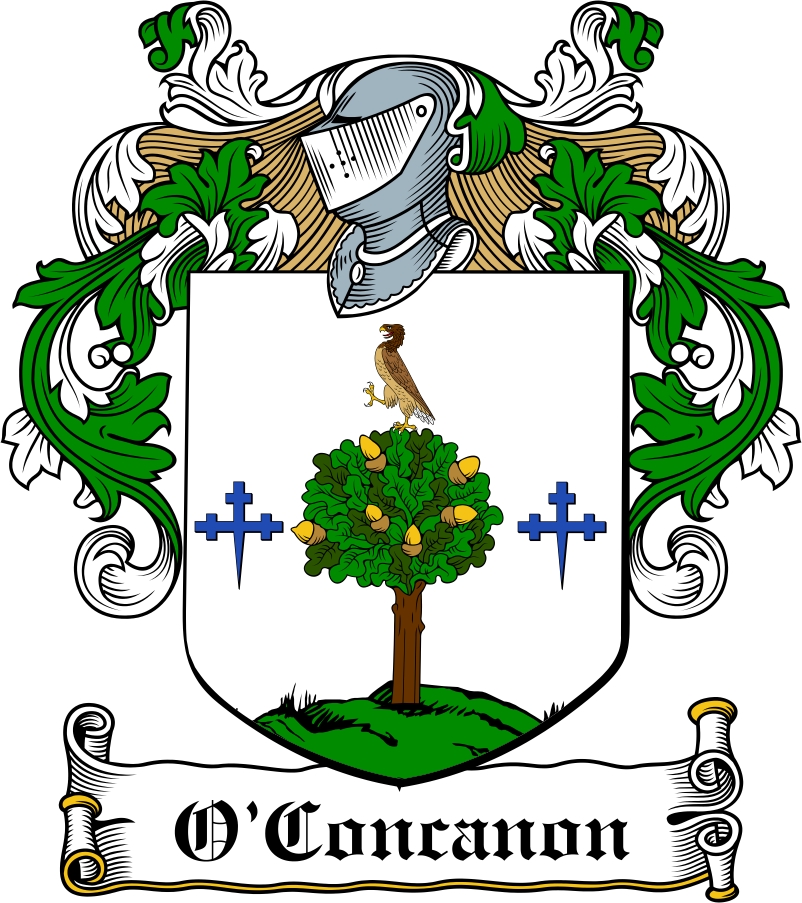Thumbnail O‘Concanon Family Crest / Irish Coat of Arms Image Download