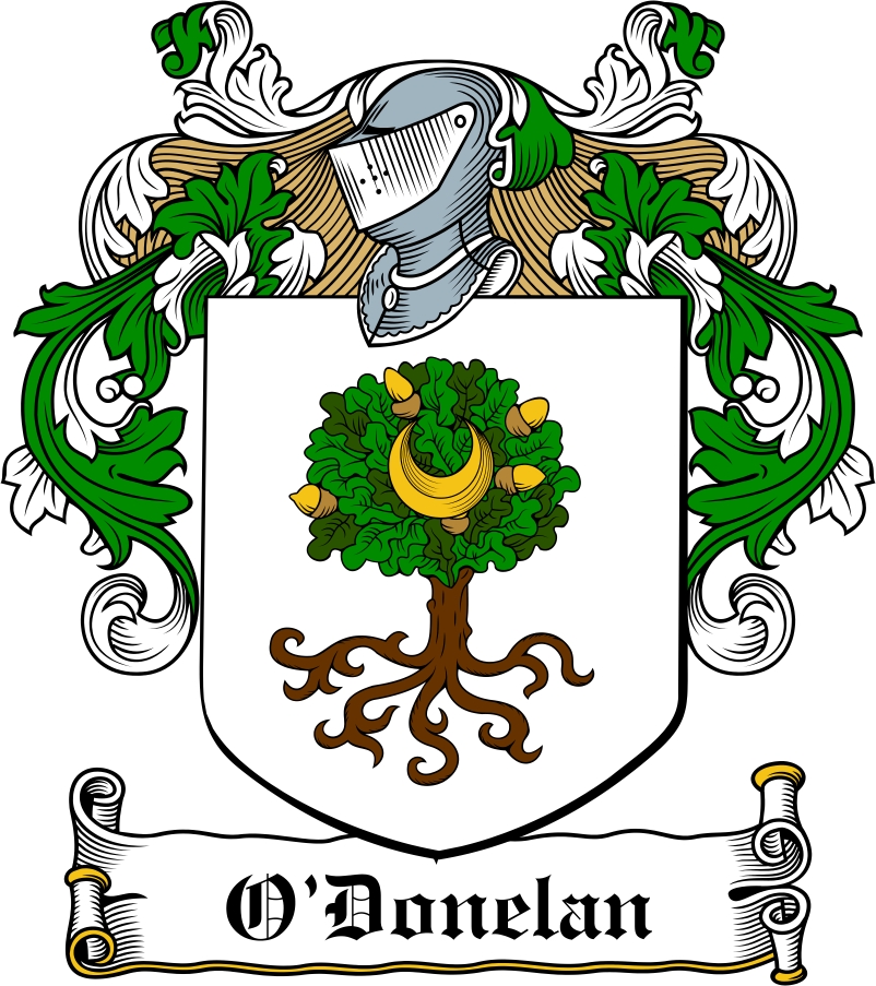 Thumbnail O‘Donelan Family Crest / Irish Coat of Arms Image Download