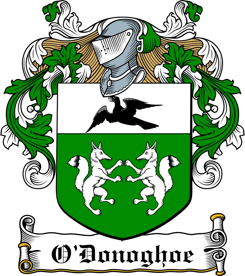 Thumbnail O‘Donoghoe Family Crest / Irish Coat of Arms Image Download