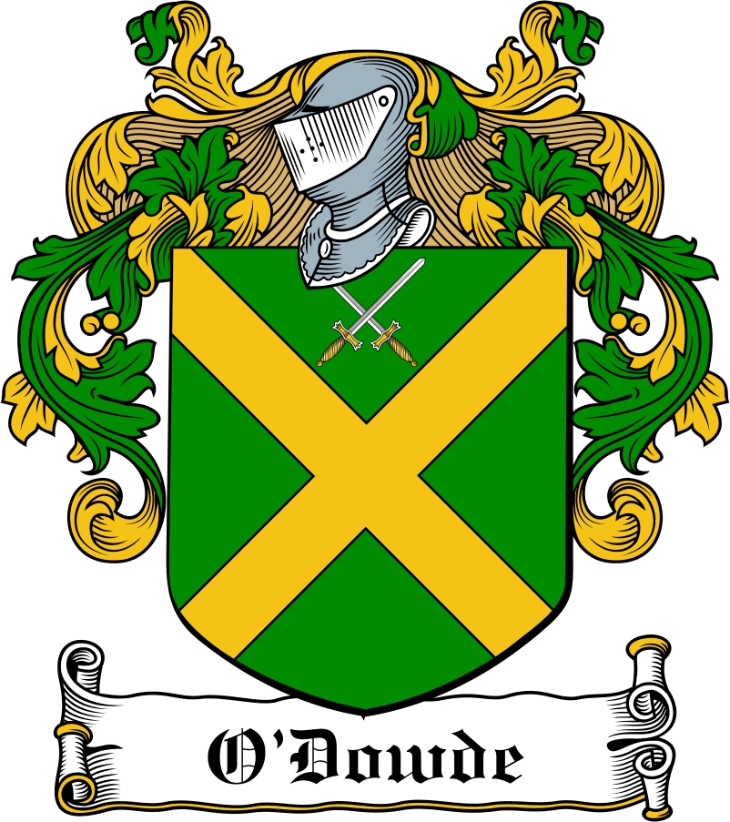 Thumbnail O‘Dowde Family Crest / Irish Coat of Arms Image Download