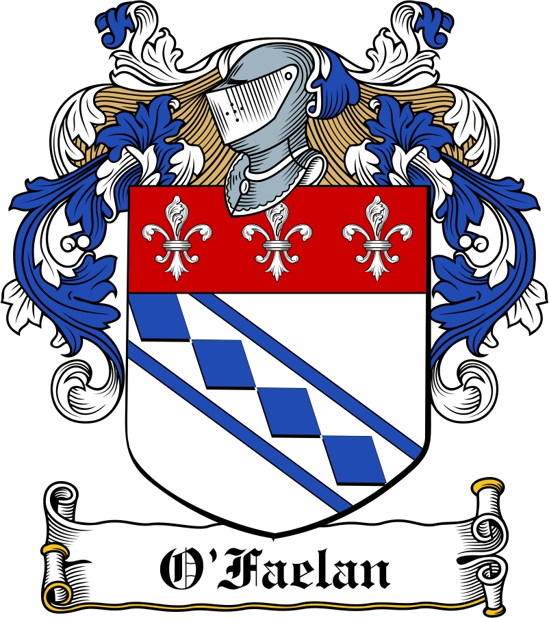 Thumbnail O‘Faelan Family Crest / Irish Coat of Arms Image Download