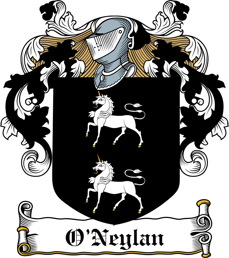 Thumbnail O&lsquo;Neylan Family Crest / Irish Coat of Arms Image Download