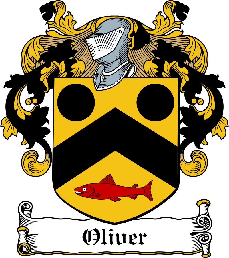 Thumbnail Oliver Family Crest / Irish Coat of Arms Image Download