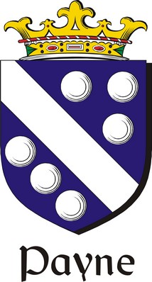 Thumbnail Payne Family Crest / Irish Coat of Arms Image Download