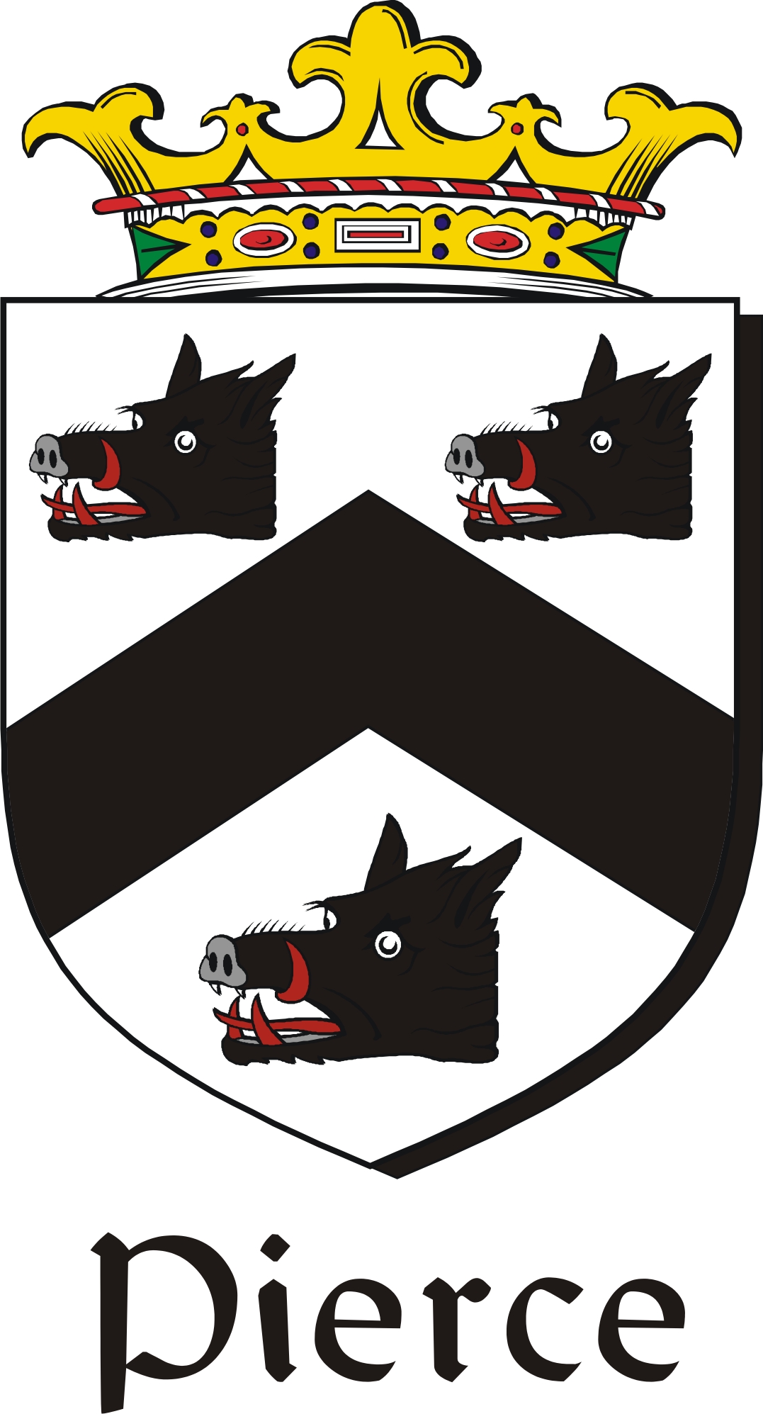 Thumbnail Pierce Family Crest / Irish Coat of Arms Image Download Thumbnail Pierce Family Crest / Irish Coat of Arms Image Download