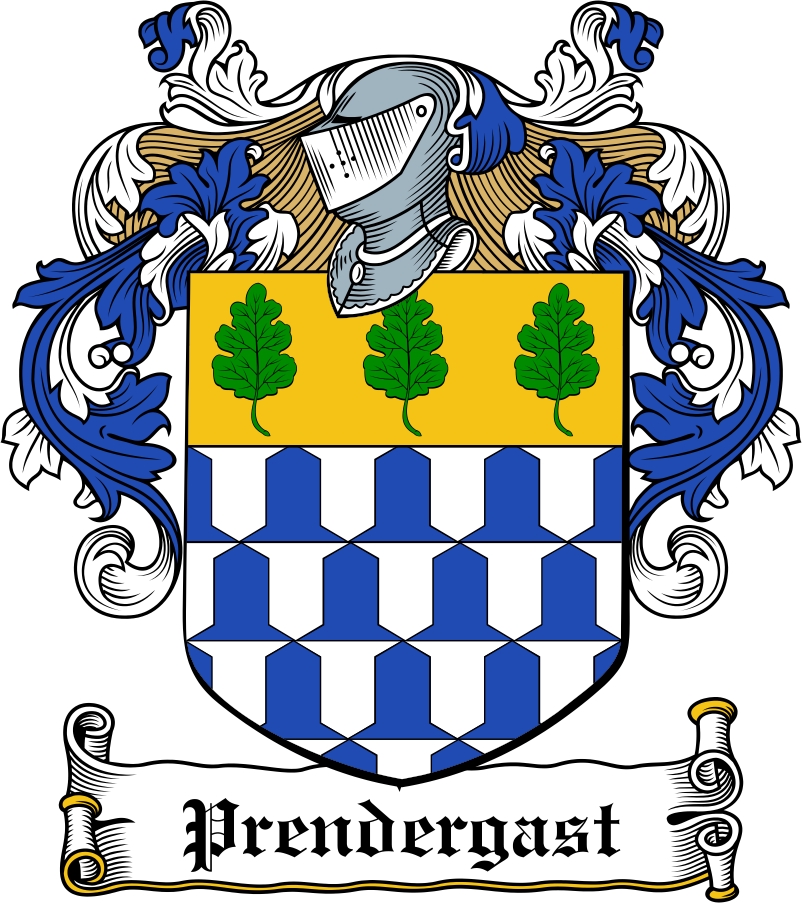 Thumbnail Prendergast Family Crest / Irish Coat of Arms Image Download Thumbnail Prendergast Family Crest / Irish Coat of Arms Image Download