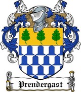 Thumbnail Prendergast Family Crest / Irish Coat of Arms Image Download