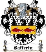 Thumbnail Rafferty Family Crest / Irish Coat of Arms Image Download