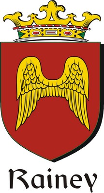 Thumbnail Rainey Family Crest / Irish Coat of Arms Image Download
