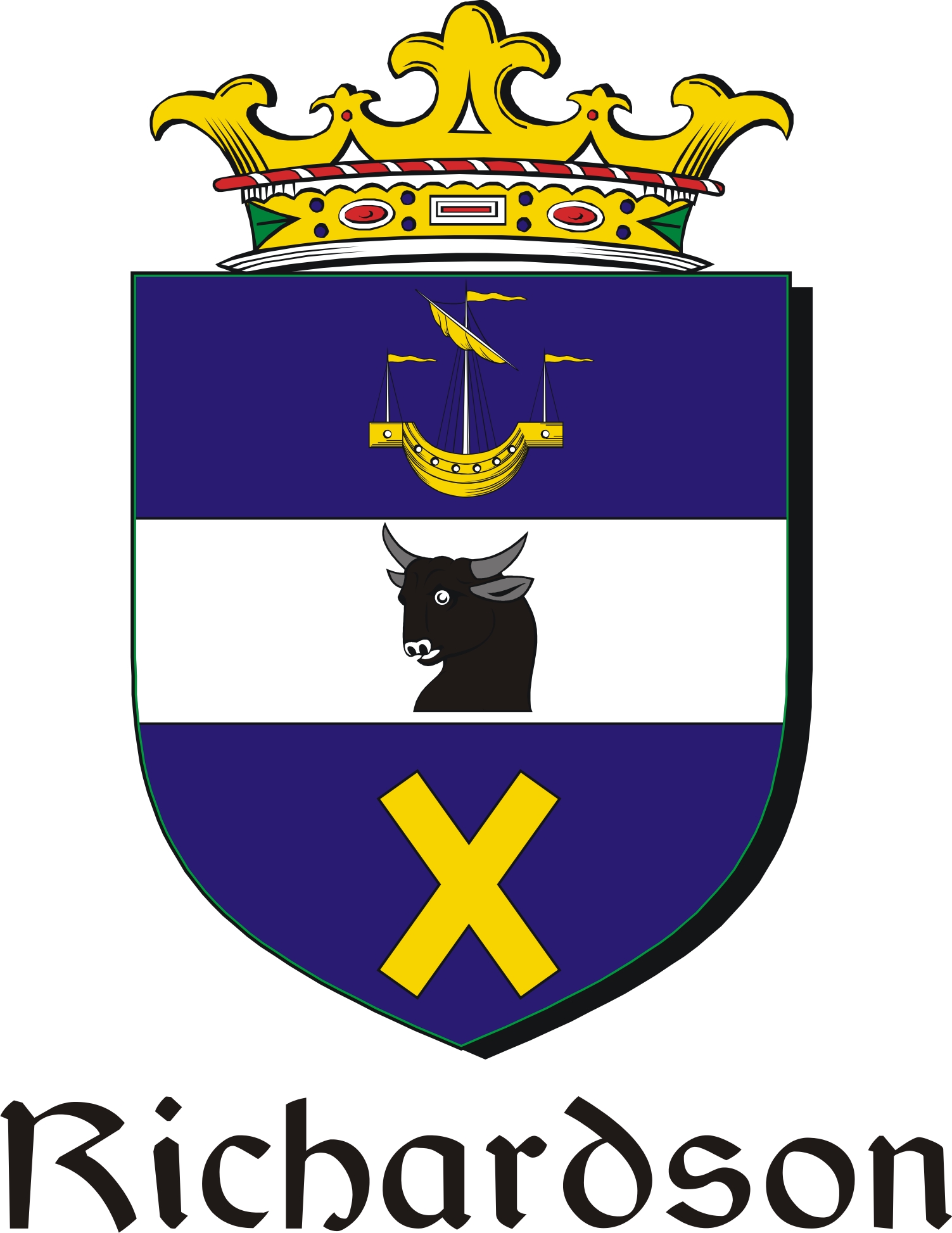 Thumbnail Richardson Family Crest / Irish Coat of Arms Image Download Thumbnail Richardson Family Crest / Irish Coat of Arms Image Download