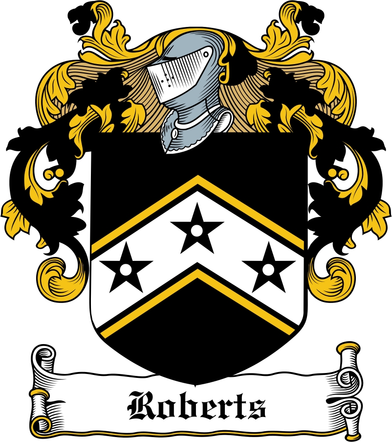 Thumbnail Roberts Family Crest / Irish Coat of Arms Image Download