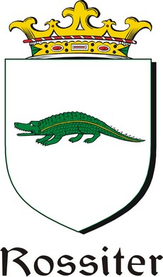 Thumbnail Rossiter Family Crest / Irish Coat of Arms Image Download