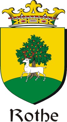 Thumbnail Rothe Family Crest / Irish Coat of Arms Image Download