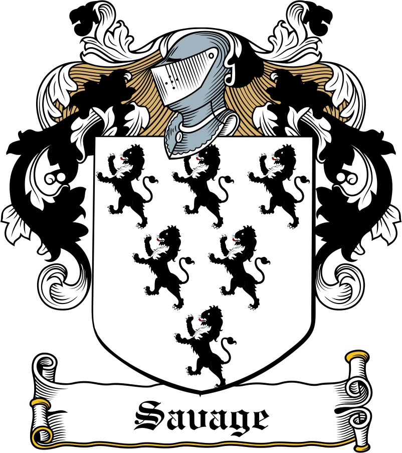 Thumbnail Savage Family Crest / Irish Coat of Arms Image Download Thumbnail Savage Family Crest / Irish Coat of Arms Image Download