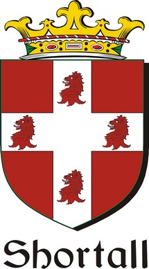 Thumbnail Shortall Family Crest / Irish Coat of Arms Image Download