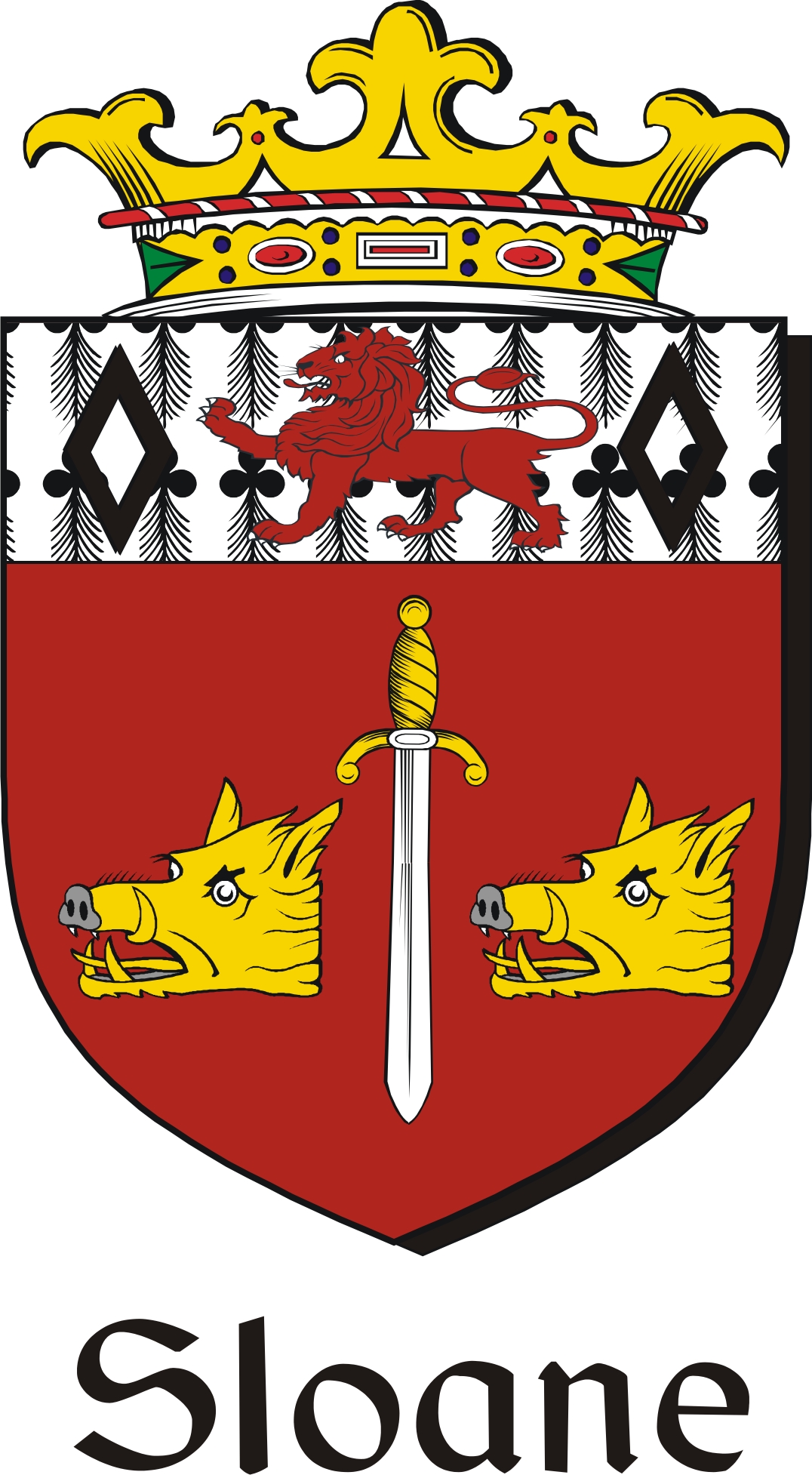 Thumbnail Sloane Family Crest / Irish Coat of Arms Image Download Thumbnail Sloane Family Crest / Irish Coat of Arms Image Download