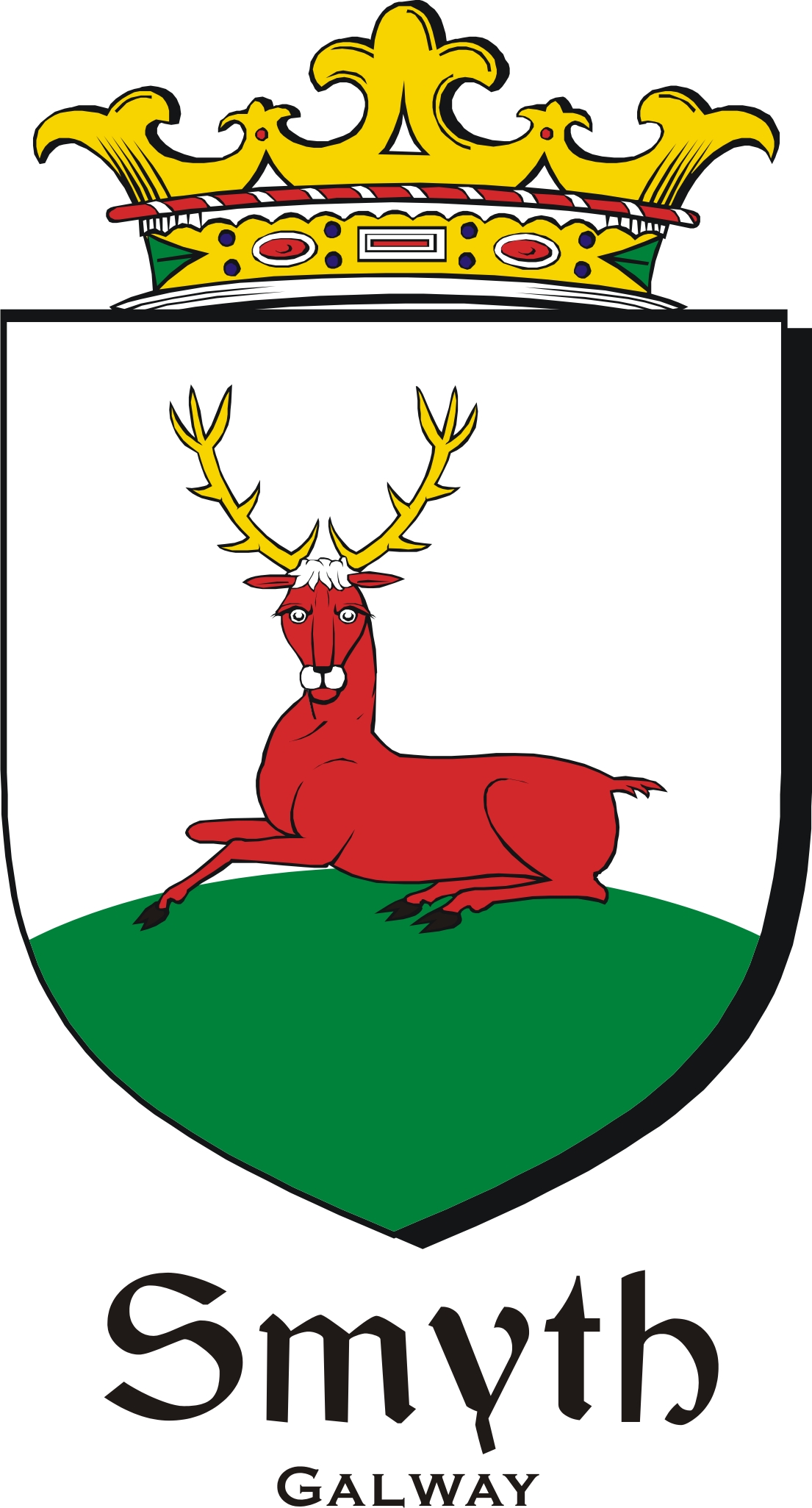 Thumbnail Smyth-Galway Family Crest / Irish Coat of Arms Image Download