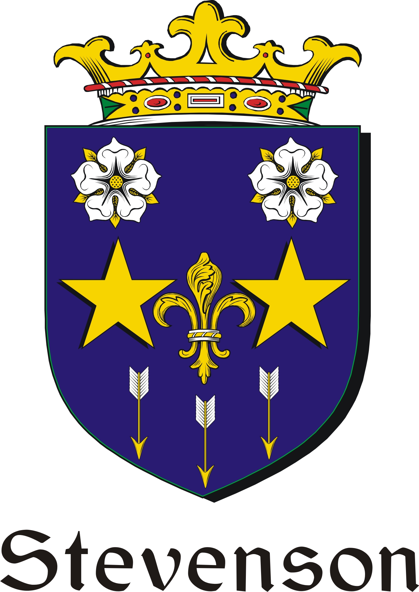 Thumbnail Stevenson Family Crest / Irish Coat of Arms Image Download Thumbnail Stevenson Family Crest / Irish Coat of Arms Image Download