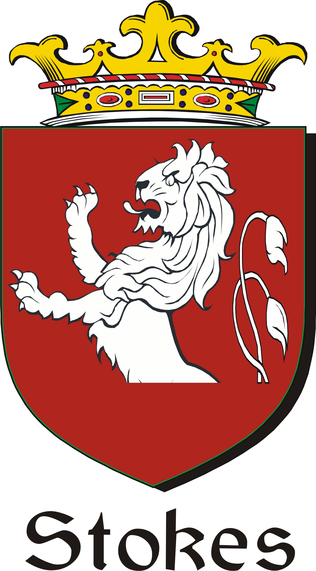 Thumbnail Stokes Family Crest / Irish Coat of Arms Image Download Thumbnail Stokes Family Crest / Irish Coat of Arms Image Download