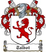 Thumbnail Talbot Family Crest / Irish Coat of Arms Image Download