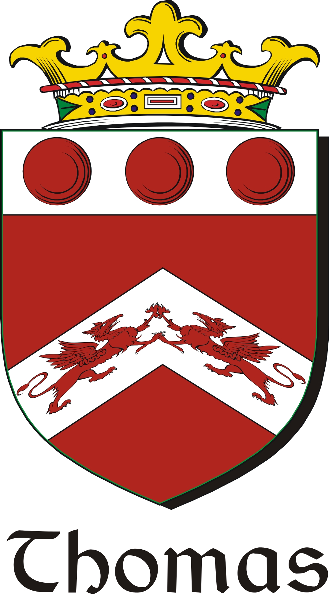 Thumbnail Thomas Family Crest / Irish Coat of Arms Image Download Thumbnail Thomas Family Crest / Irish Coat of Arms Image Download