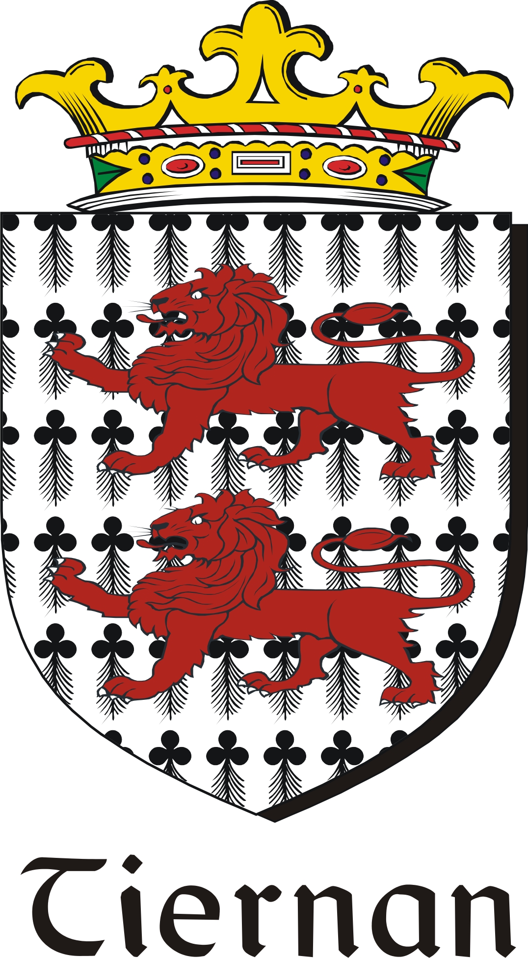 Thumbnail Tiernan Family Crest / Irish Coat of Arms Image Download Thumbnail Tiernan Family Crest / Irish Coat of Arms Image Download