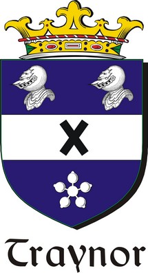 Thumbnail Traynor Family Crest / Irish Coat of Arms Image Download
