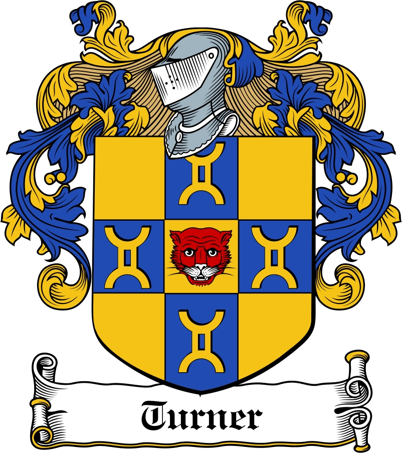 Thumbnail Turner Family Crest / Irish Coat of Arms Image Download