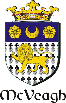 Thumbnail Veagh-Mc Family Crest / Irish Coat of Arms Image Download
