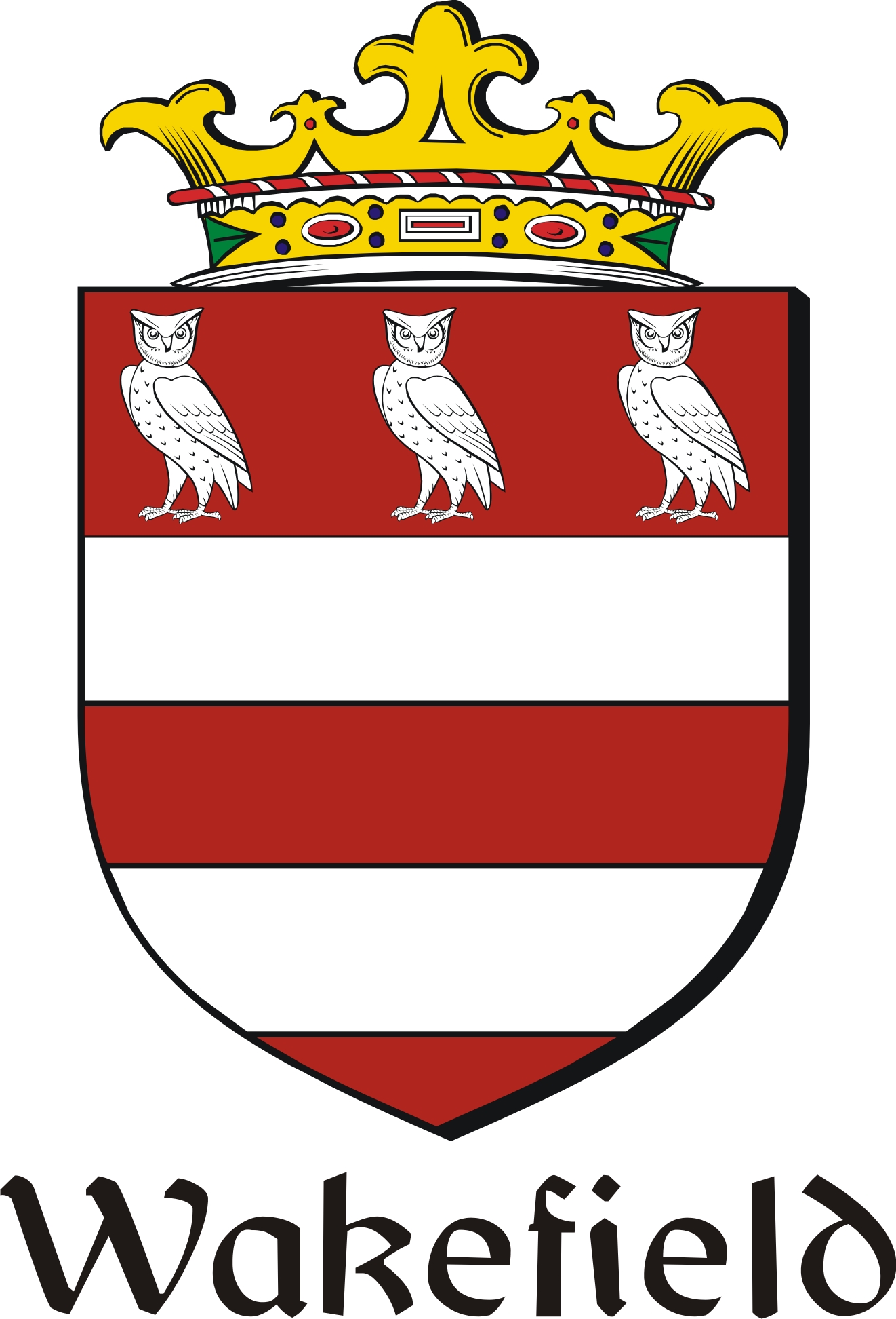 Thumbnail Wakefield Family Crest / Irish Coat of Arms Image Download