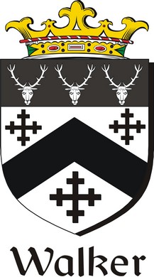 Thumbnail Walker Family Crest / Irish Coat of Arms Image Download