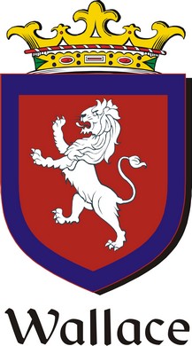 Thumbnail Wallace Family Crest / Irish Coat of Arms Image Download