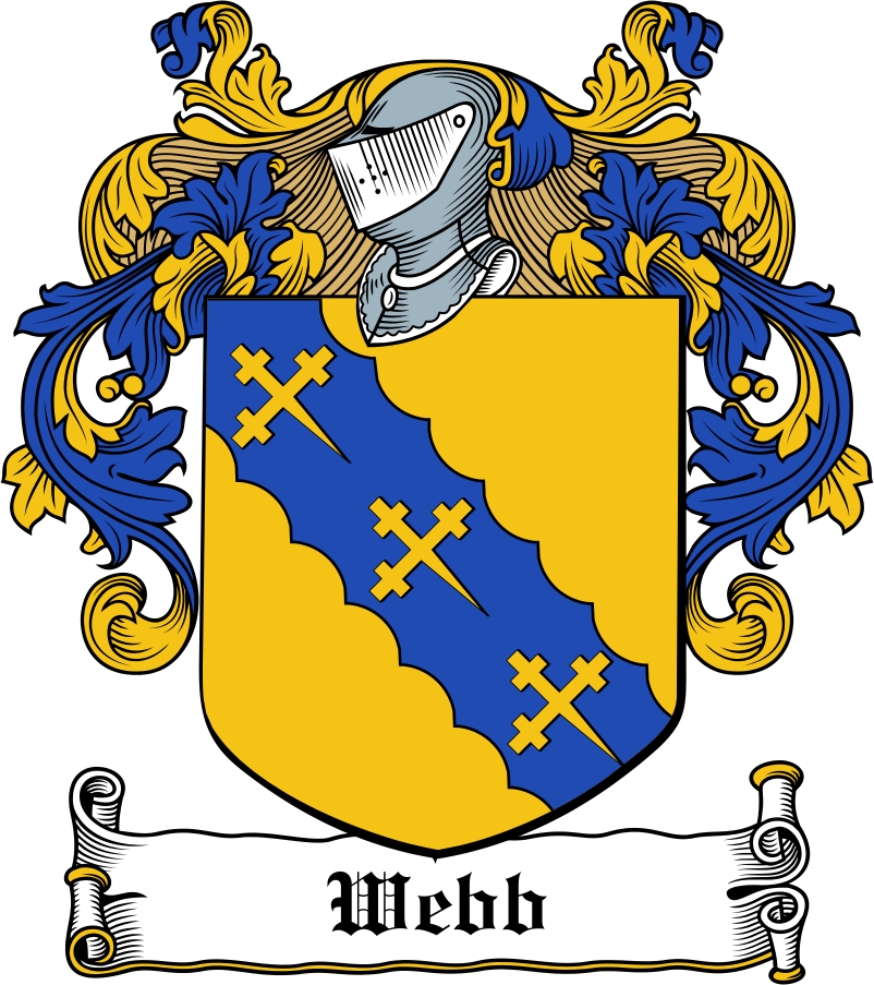 Thumbnail Webb Family Crest / Irish Coat of Arms Image Download