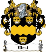 Thumbnail West Family Crest / Irish Coat of Arms Image Download